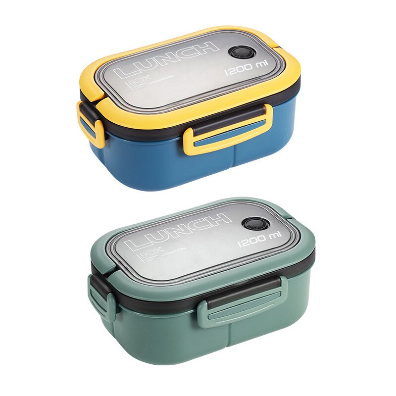 Single Double Layer Lunch Box Portable Compartment Fruit Food Box Microwave Lunch Box With Fork And Spoon Picnic Fresh Single Double Layer Lunch Box Portable Compartment Fruit Food Box Microwave Lunch Box With Fork And Spoon Picnic Fresh