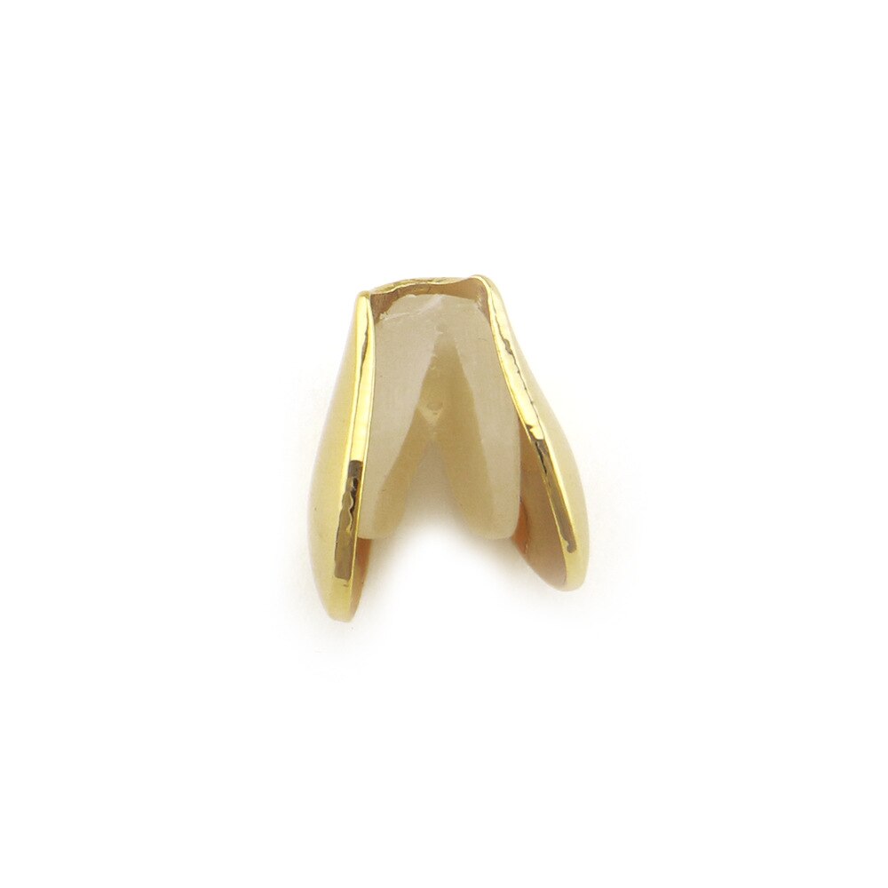 Single Gold Tooth Cap Accessory