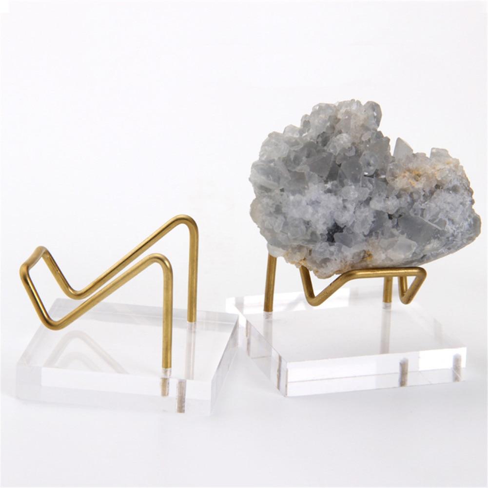 Single Metal Mineral Display Stand