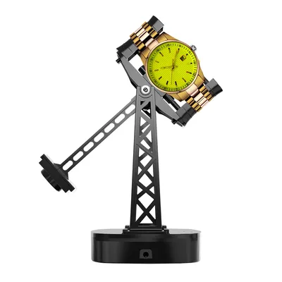Single Watch Winder for Automatic Watches,Timer Shutdown,Adjustable speed,Self Winding Turner,Rotating Device Single Watch Winder for Automatic Watches,Timer Shutdown,Adjustable speed,Self Winding Turner,Rotating Device