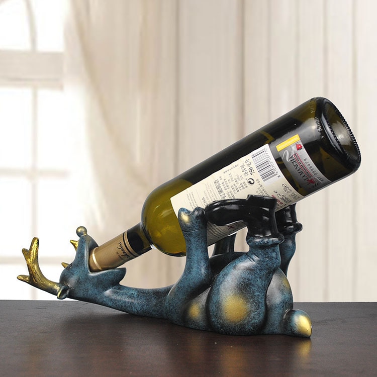Single Wine Bottle Holder Creative Ornament