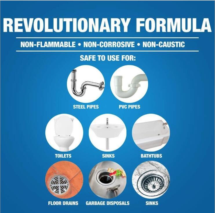 Sink Drain Cleaner Clog Remover Powder Sink Drain Cleaner Clog Remover Powder