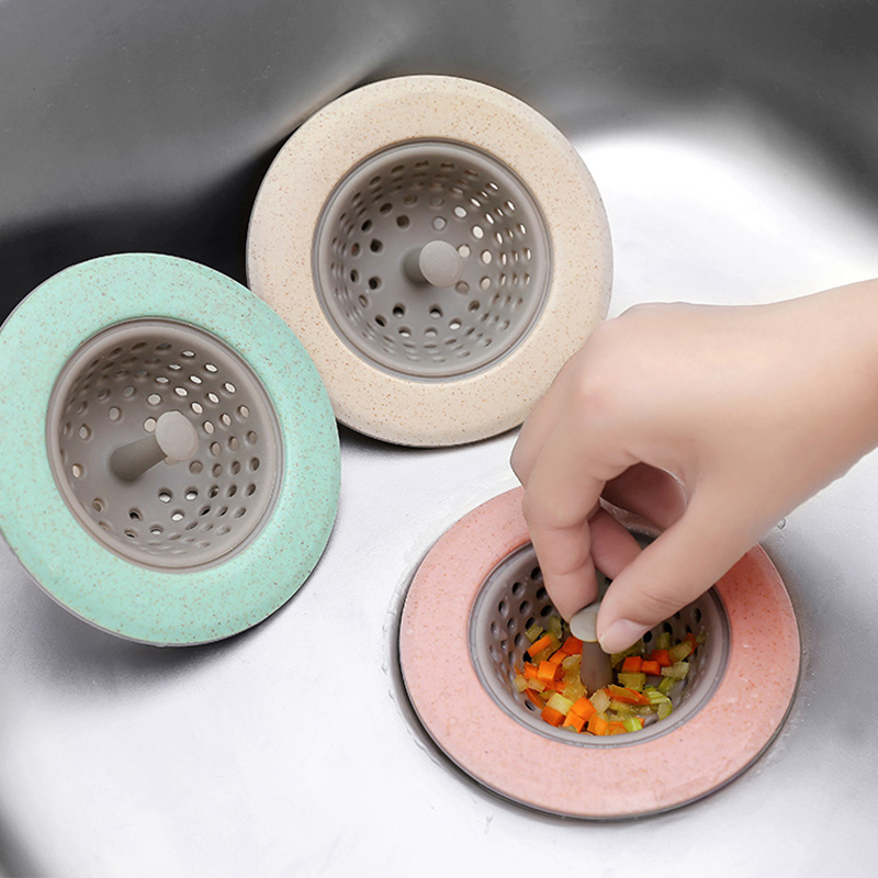Sink Drain Cover Silicone Shower Filter