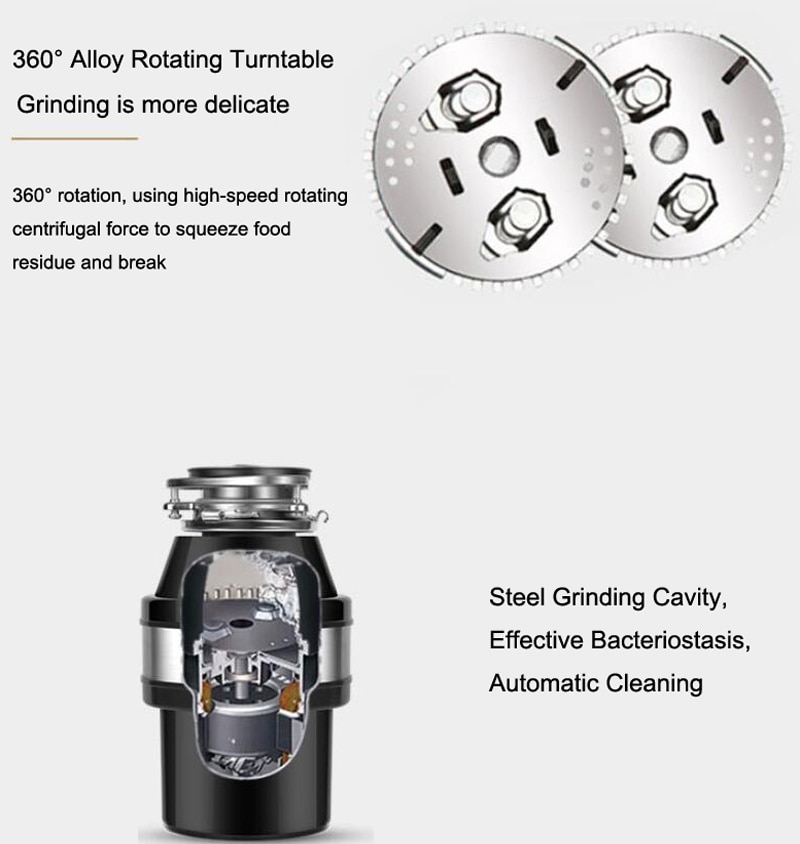 Sink Grinder Waste Disposal Machine Sink Grinder Waste Disposal Machine