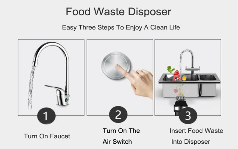 Sink Grinder Waste Disposal Machine Sink Grinder Waste Disposal Machine