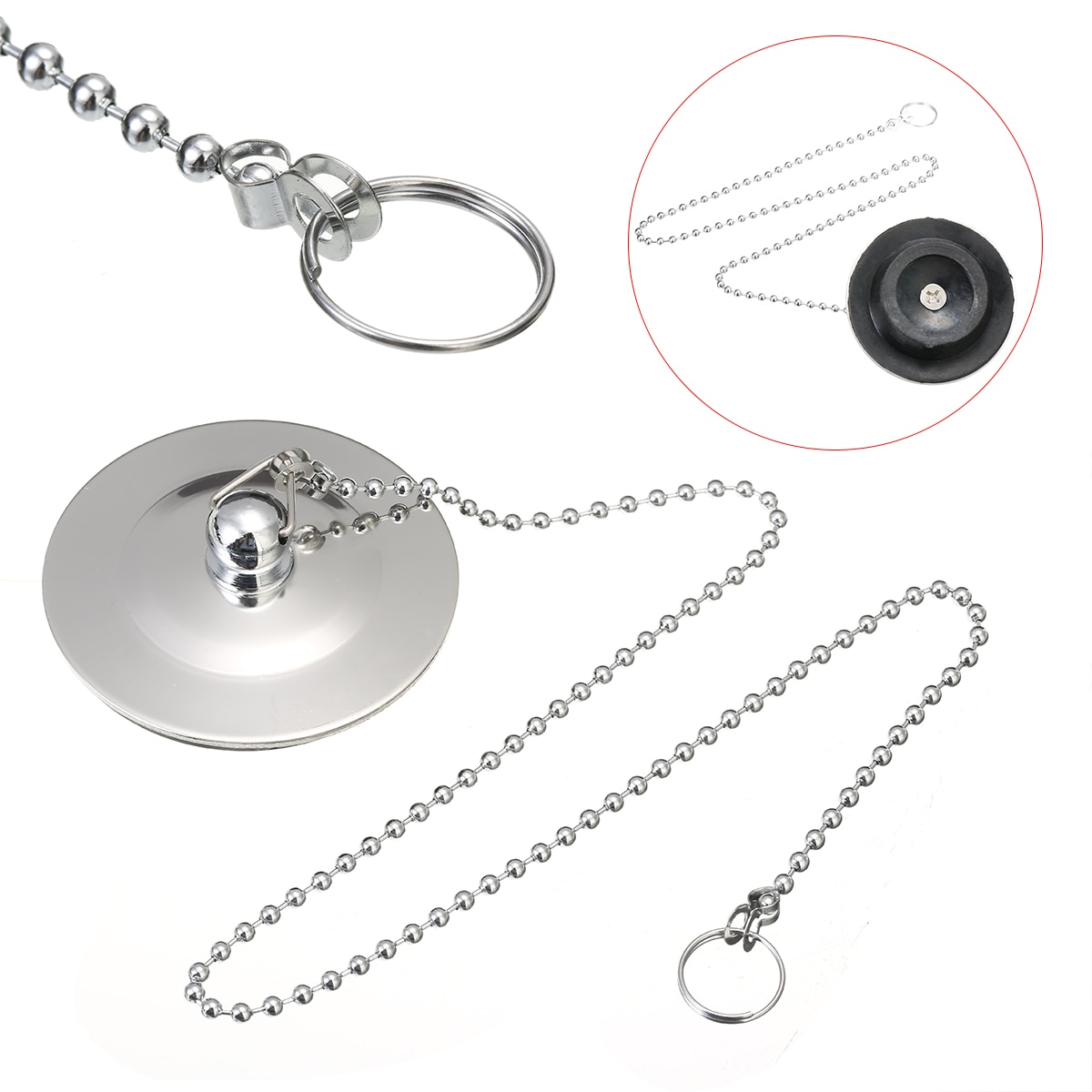 Sink Plug Plated Drain Stopper