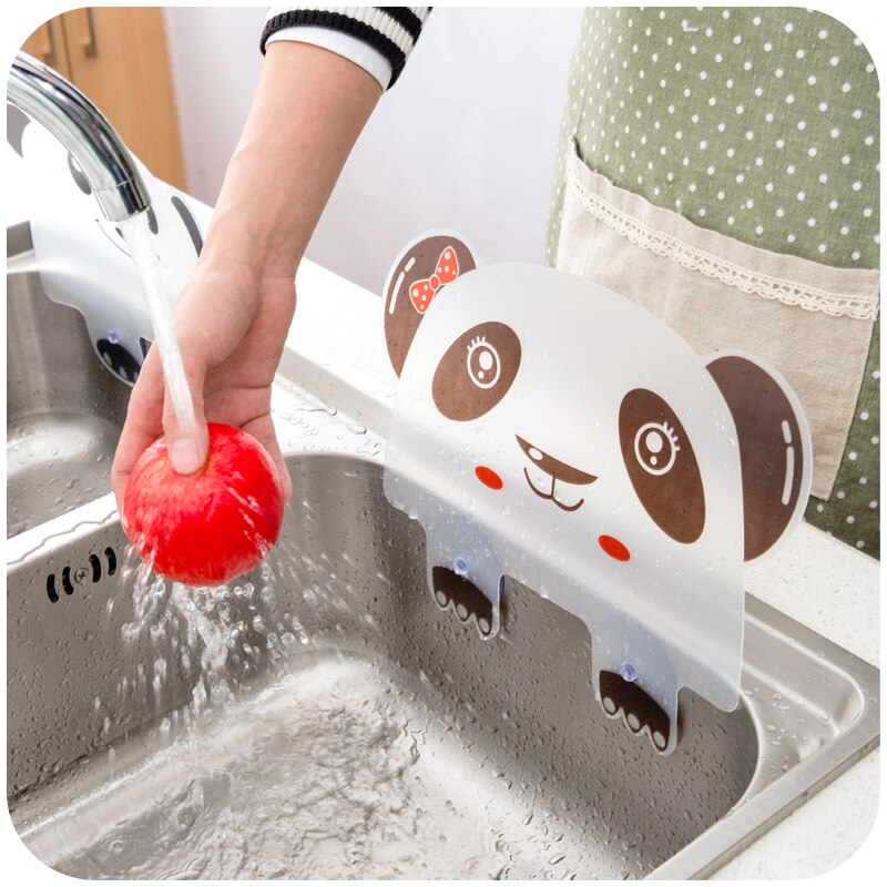 Sink Splash Guard with Vacuum Suckers Sink Splash Guard with Vacuum Suckers