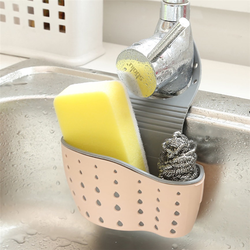 Sink Sponge Holder Kitchen Organizer