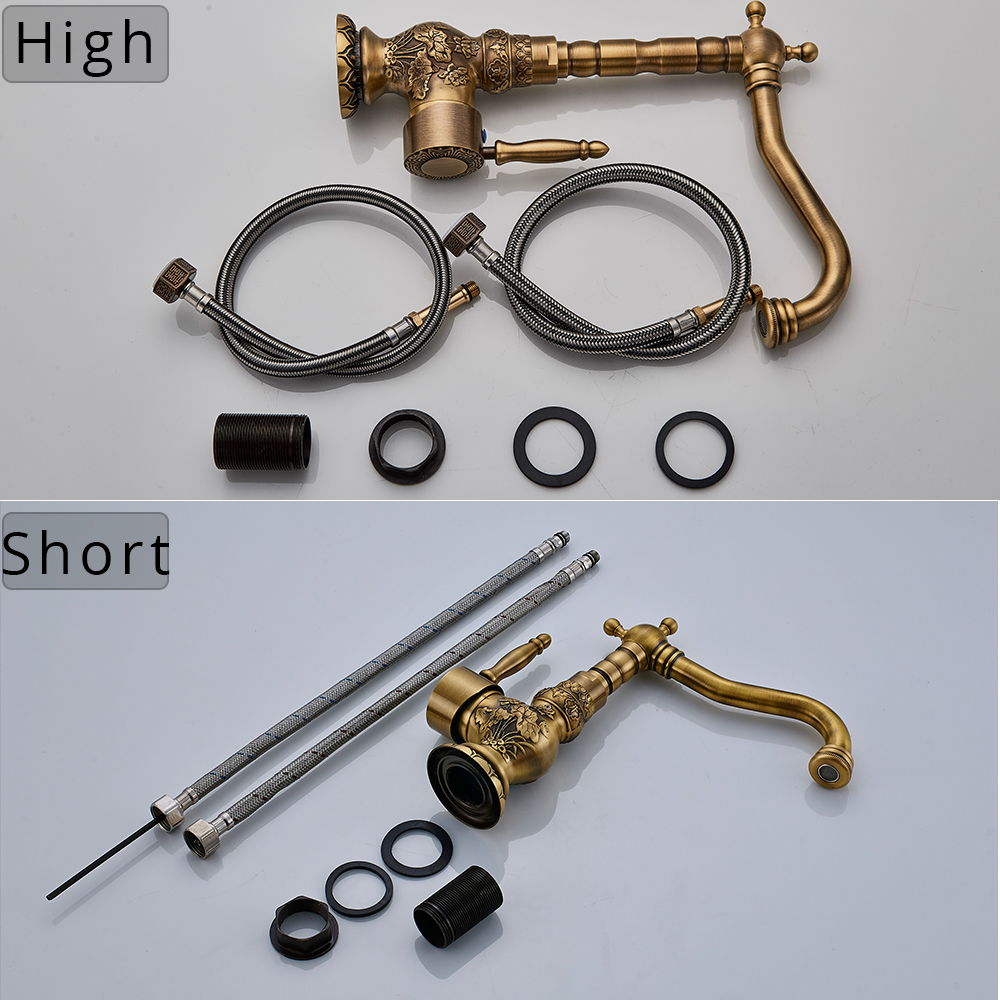 Sink Tap Antique Brass Faucet Sink Tap Antique Brass Faucet