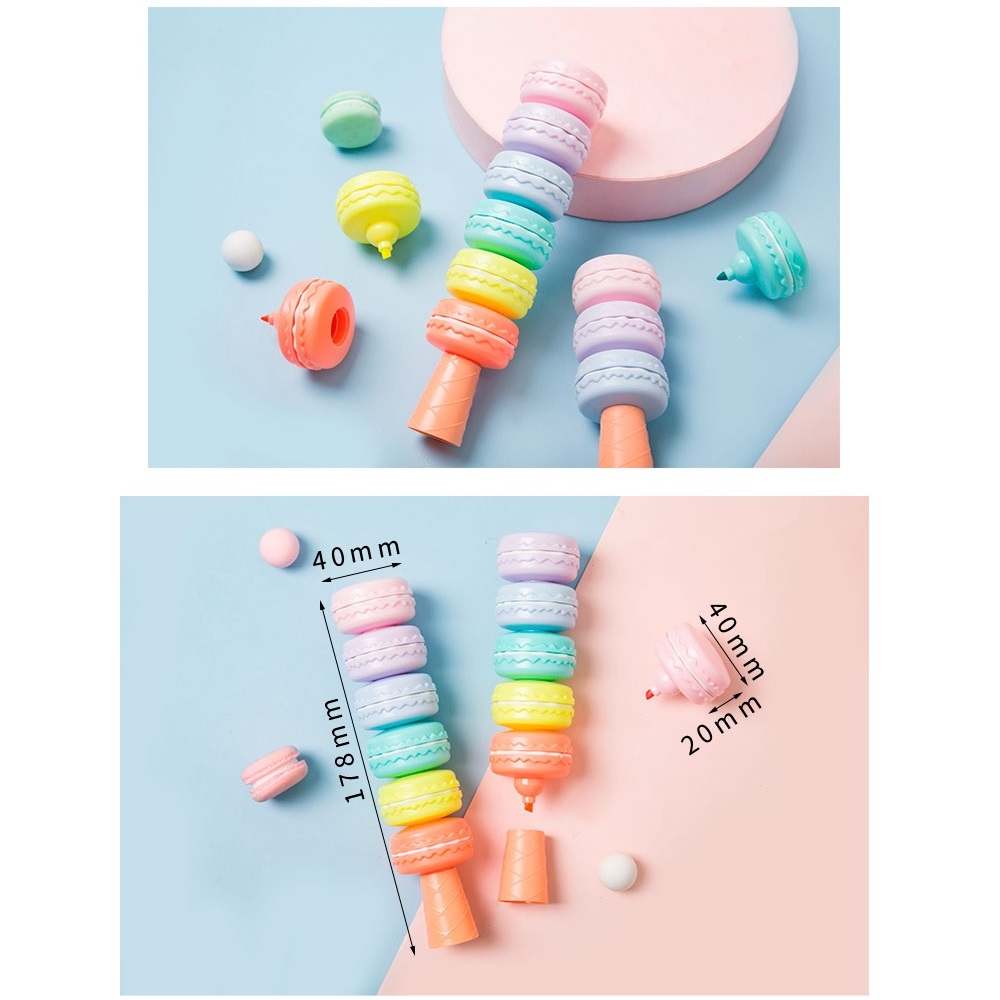 Six in One Macaron Highlighter Six in One Macaron Highlighter