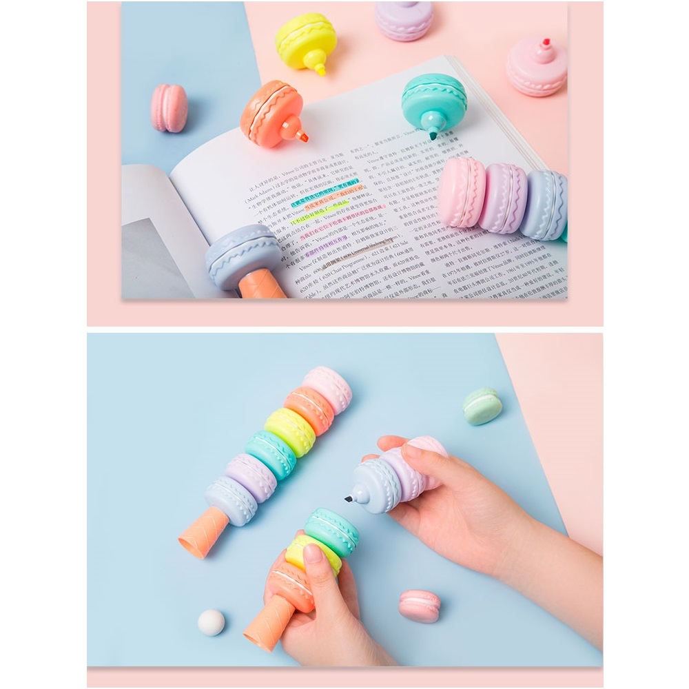 Six in One Macaron Highlighter Six in One Macaron Highlighter