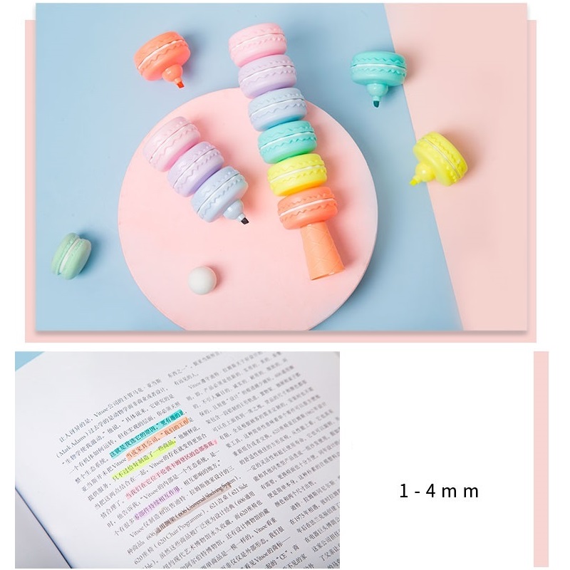 Six in One Macaron Highlighter Six in One Macaron Highlighter