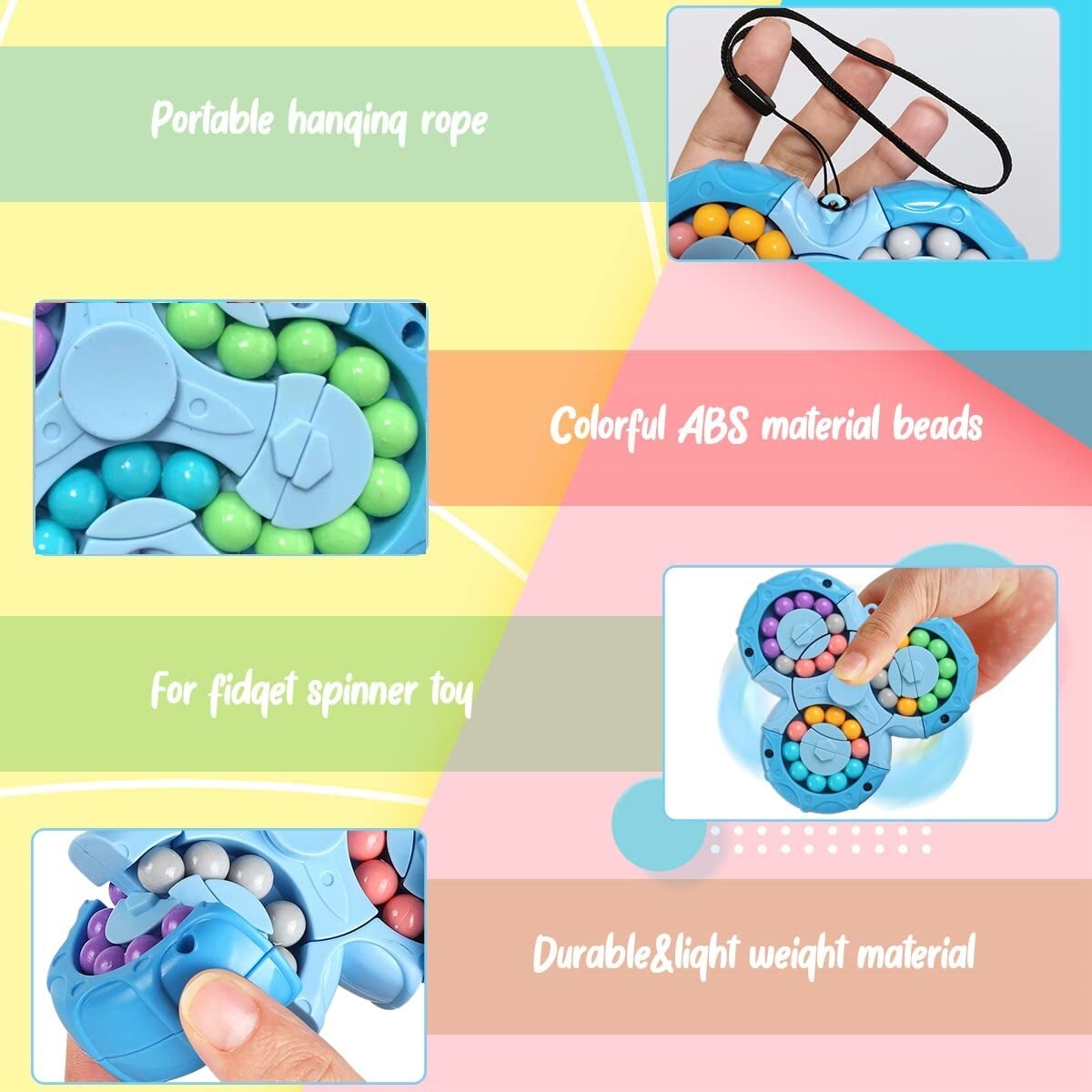 Six Side Rotating Triangle Gyro Fidget Spinner Magic Bean Magic Game Fingertip Decompression Toy Antistress Fidget Toys Six Side Rotating Triangle Gyro Fidget Spinner Magic Bean Magic Game Fingertip Decompression Toy Antistress Fidget Toys