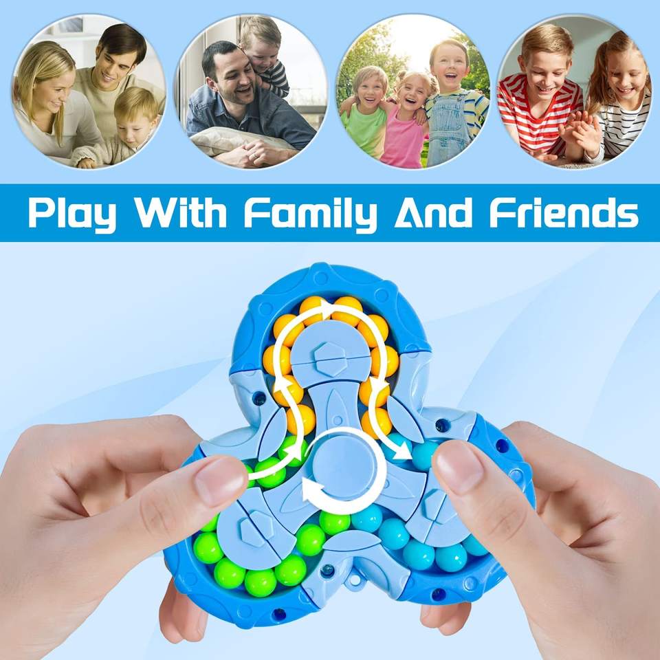 Six Side Rotating Triangle Gyro Fidget Spinner Magic Bean Magic Game Fingertip Decompression Toy Antistress Fidget Toys Six Side Rotating Triangle Gyro Fidget Spinner Magic Bean Magic Game Fingertip Decompression Toy Antistress Fidget Toys