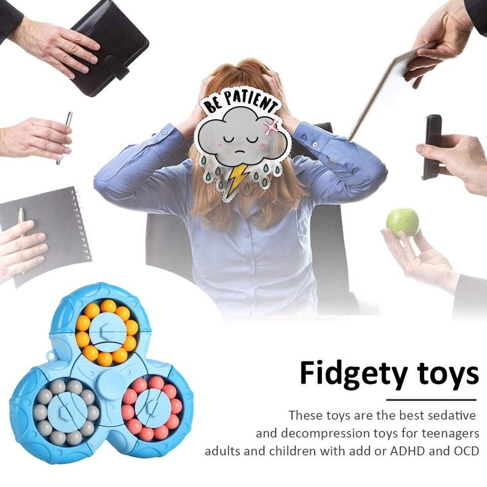 Six Side Rotating Triangle Gyro Fidget Spinner Magic Bean Magic Game Fingertip Decompression Toy Antistress Fidget Toys Six Side Rotating Triangle Gyro Fidget Spinner Magic Bean Magic Game Fingertip Decompression Toy Antistress Fidget Toys