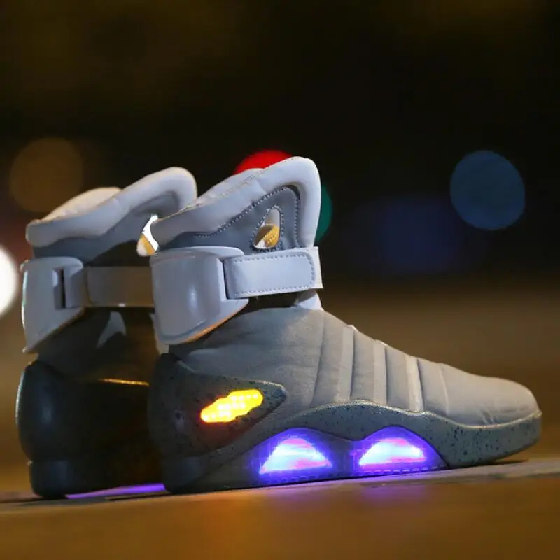 Skateboarding Shoes Led Boots for Men,Women,Boys and Girls USB Rechargeable Glowing Shoes Man Party Shoes Cool Soldier Skateboarding Shoes Led Boots for Men,Women,Boys and Girls USB Rechargeable Glowing Shoes Man Party Shoes Cool Soldier