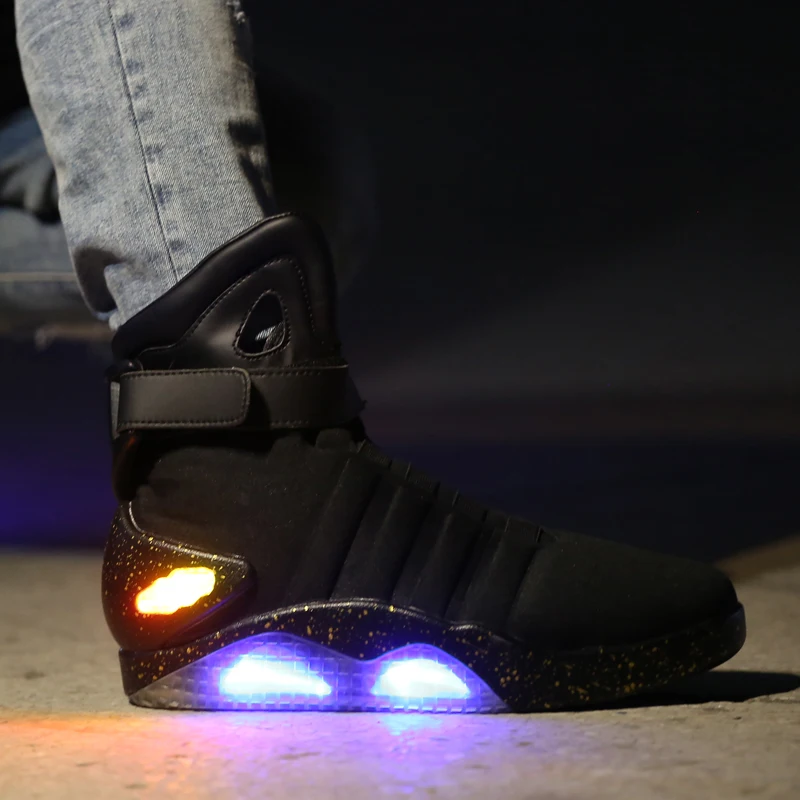 Skateboarding Shoes Led Boots for Men,Women,Boys and Girls USB Rechargeable Glowing Shoes Man Party Shoes Cool Soldier Skateboarding Shoes Led Boots for Men,Women,Boys and Girls USB Rechargeable Glowing Shoes Man Party Shoes Cool Soldier