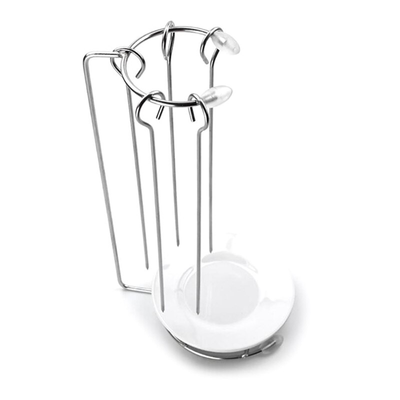 Skewer Stand with Dripping Plate with Metal Skewers Skewer Stand with Dripping Plate with Metal Skewers