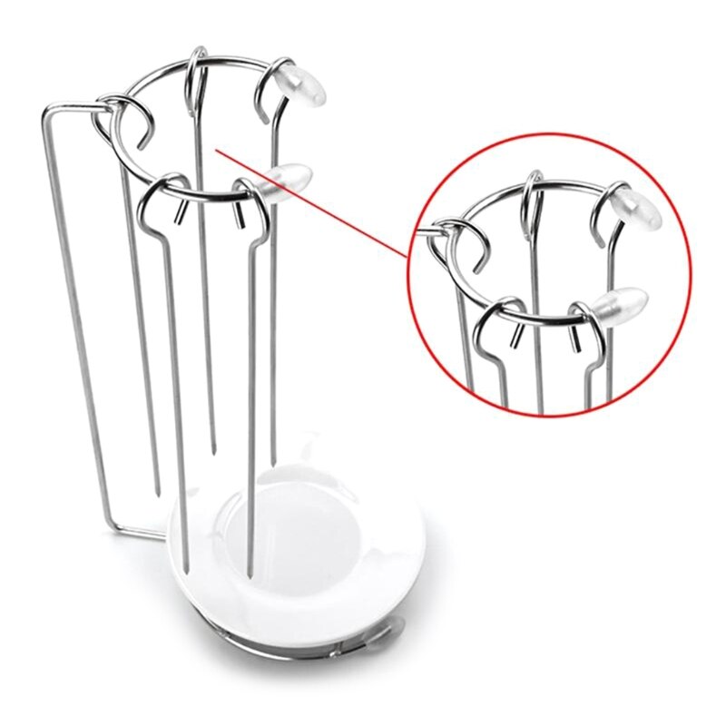 Skewer Stand with Dripping Plate with Metal Skewers Skewer Stand with Dripping Plate with Metal Skewers