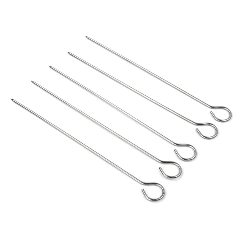 Skewer Stand with Dripping Plate with Metal Skewers Skewer Stand with Dripping Plate with Metal Skewers