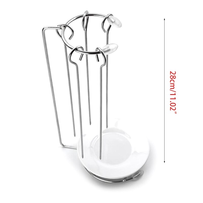 Skewer Stand with Dripping Plate with Metal Skewers Skewer Stand with Dripping Plate with Metal Skewers