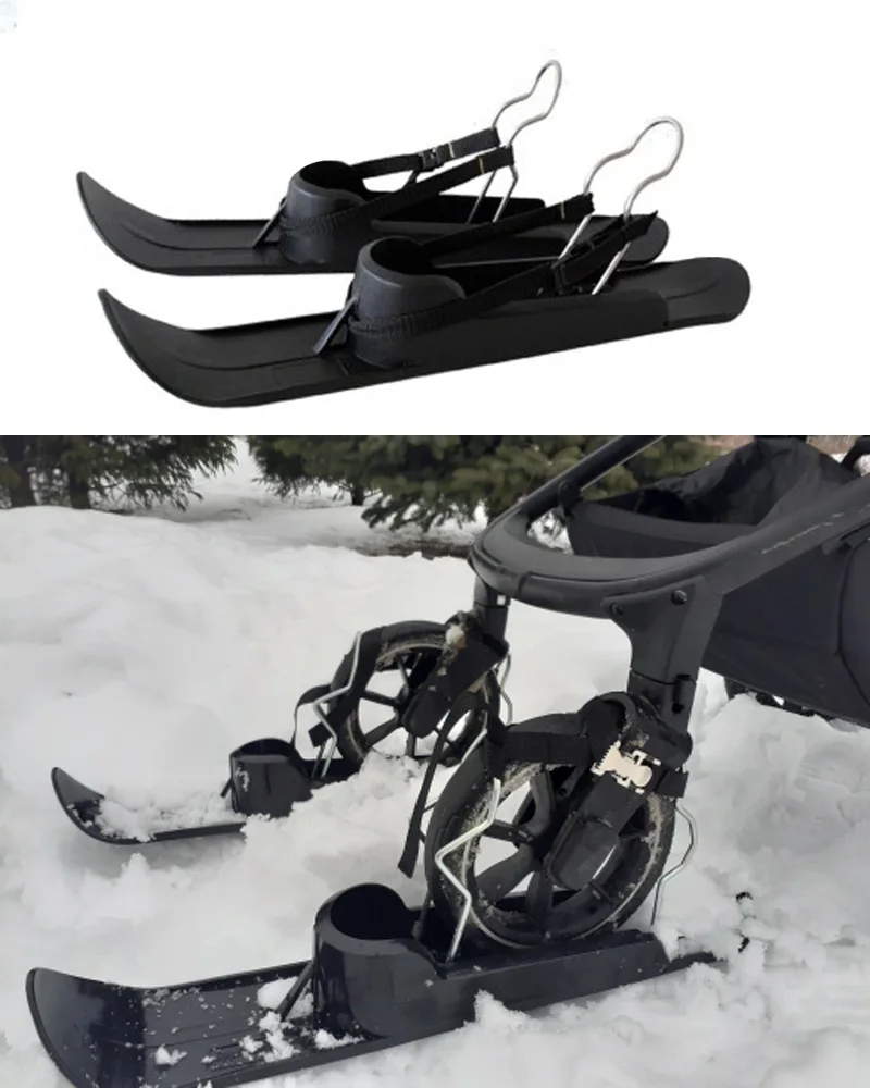 Ski Plate Wheelblades Sled Skiing Board Beach Skateboard Fit Stroller Balance Bikes Disabled Wheelchair Pet Strollers Ski Plate Wheelblades Sled Skiing Board Beach Skateboard Fit Stroller Balance Bikes Disabled Wheelchair Pet Strollers