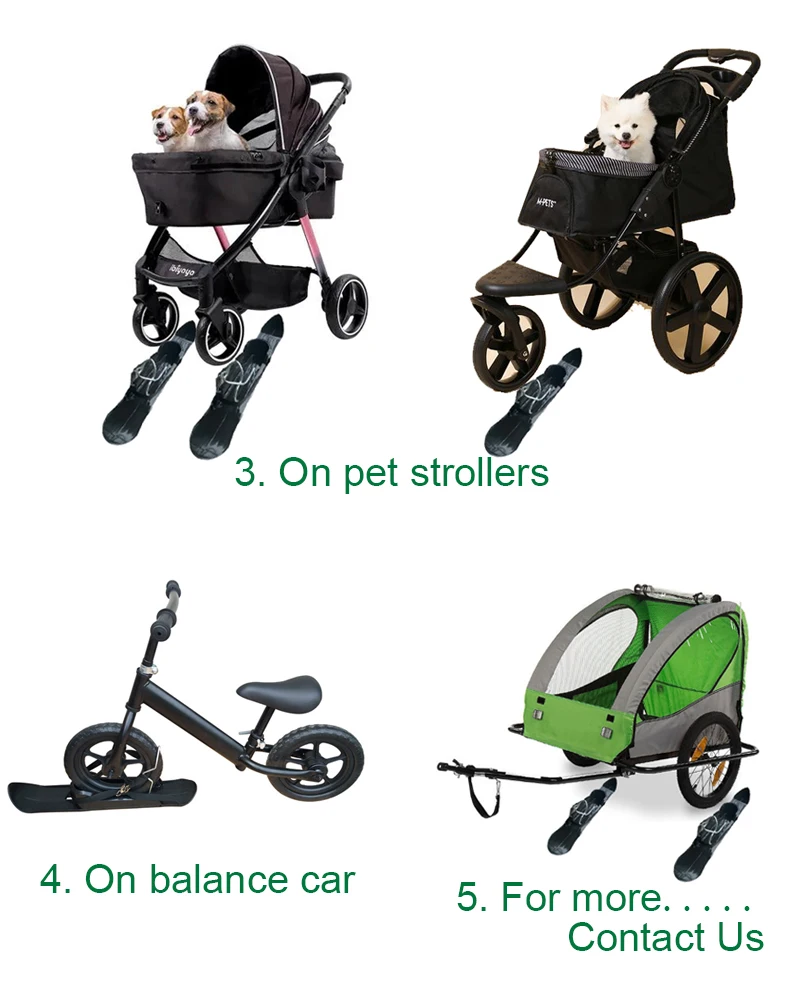 Ski Plate Wheelblades Sled Skiing Board Beach Skateboard Fit Stroller Balance Bikes Disabled Wheelchair Pet Strollers Ski Plate Wheelblades Sled Skiing Board Beach Skateboard Fit Stroller Balance Bikes Disabled Wheelchair Pet Strollers