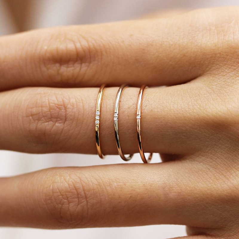Skinny Ring Minimalist Jewelry Skinny Ring Minimalist Jewelry