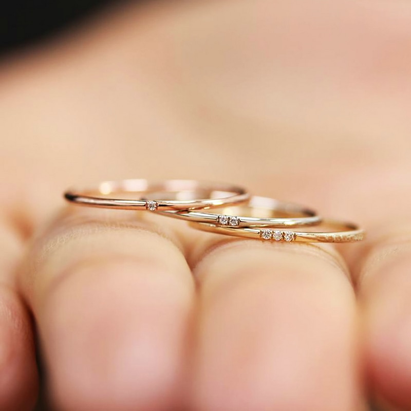 Skinny Ring Minimalist Jewelry Skinny Ring Minimalist Jewelry