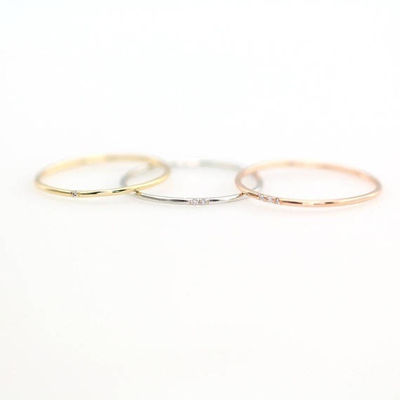 Skinny Ring Minimalist Jewelry Skinny Ring Minimalist Jewelry