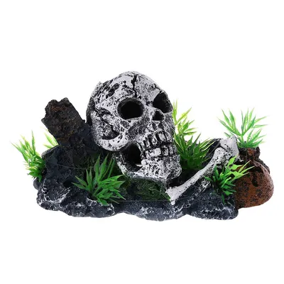 Skull Aquarium Decor Resin Ornament Skull Aquarium Decor Resin Ornament