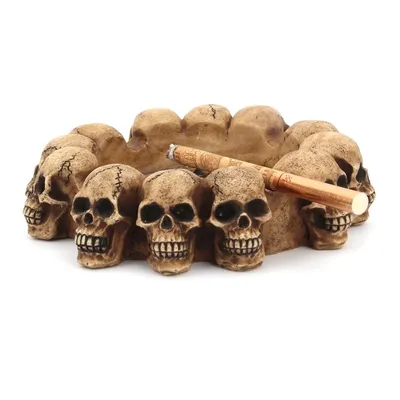 Skull Ashtray Gothic Home Decoration Skull Ashtray Gothic Home Decoration
