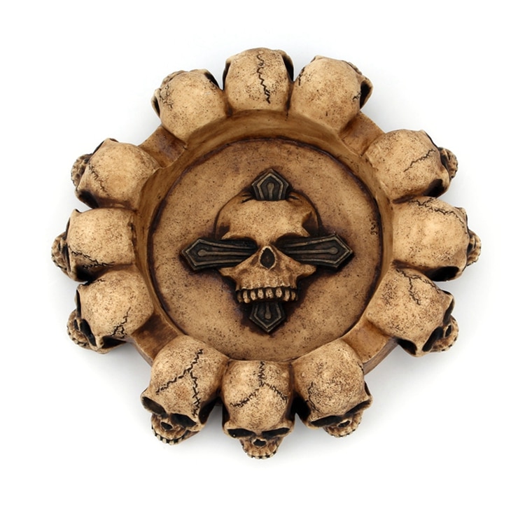 Skull Ashtray Gothic Home Decoration Skull Ashtray Gothic Home Decoration
