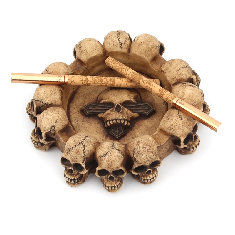 Skull Ashtray Gothic Home Decoration Skull Ashtray Gothic Home Decoration
