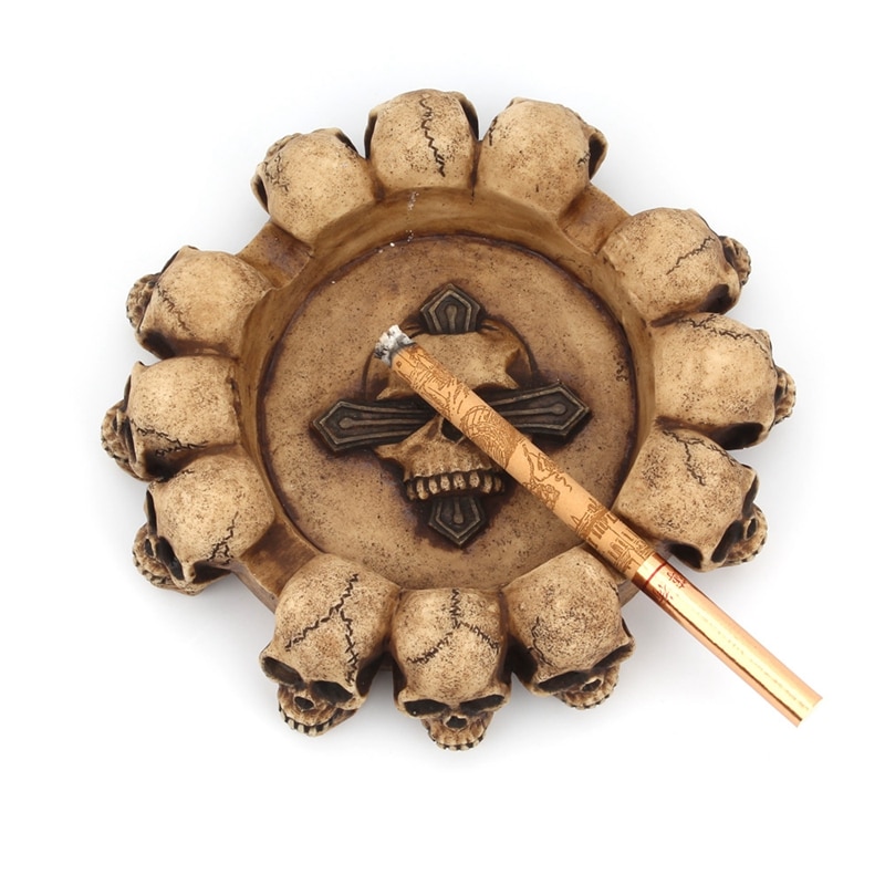 Skull Ashtray Gothic Home Decoration Skull Ashtray Gothic Home Decoration