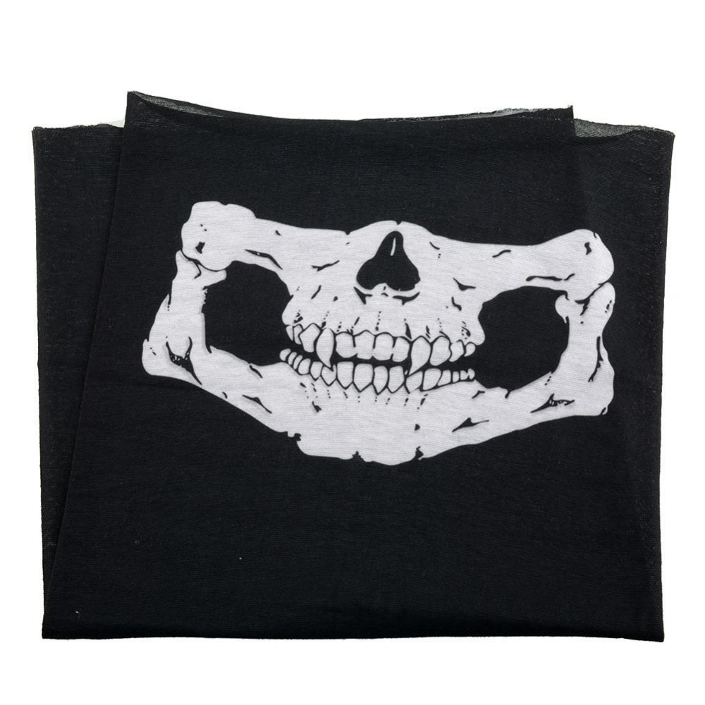 Skull Face Bandana Outdoor Mask