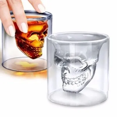 Skull Head Doomed Shot Glass Skull Head Doomed Shot Glass