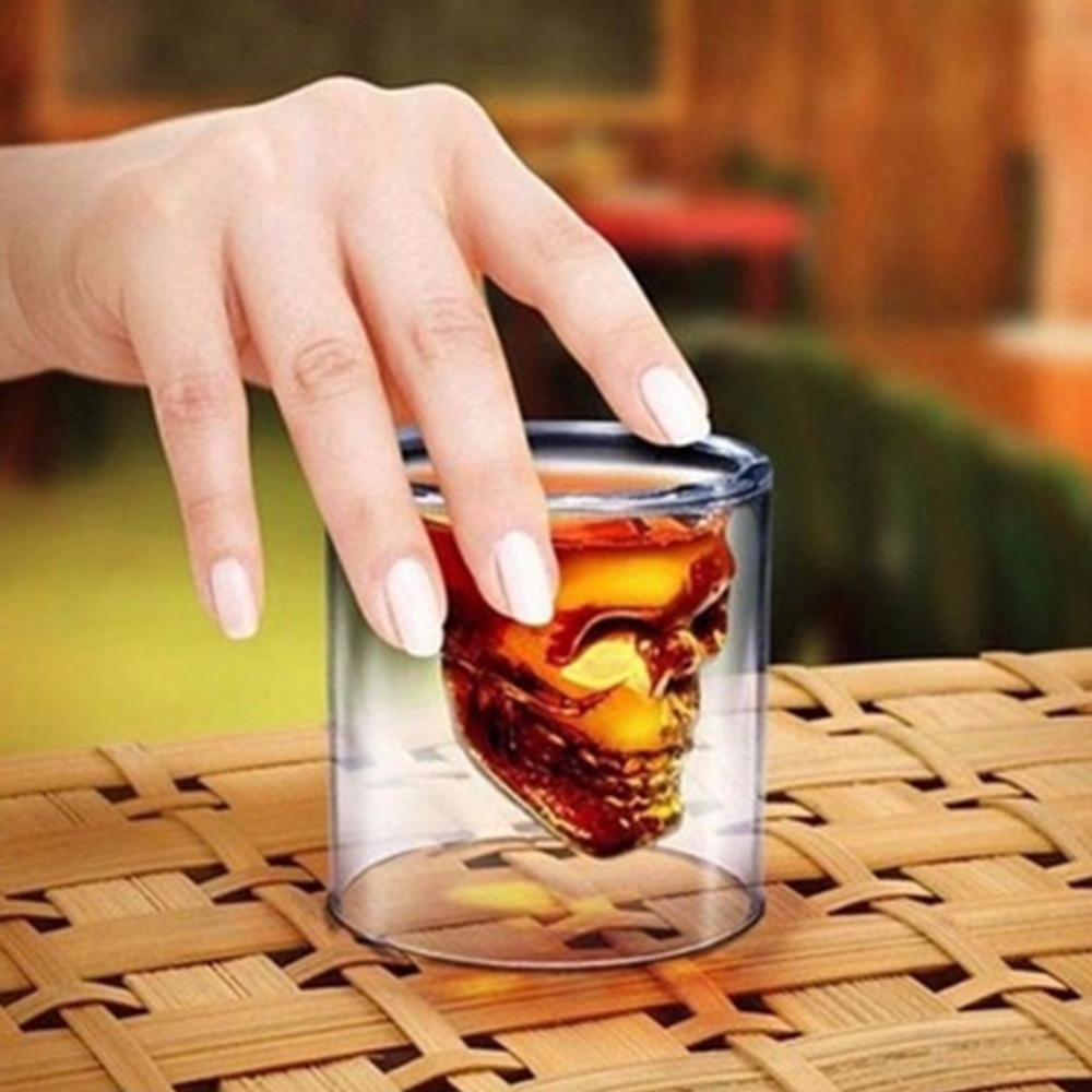 Skull Head Doomed Shot Glass Skull Head Doomed Shot Glass