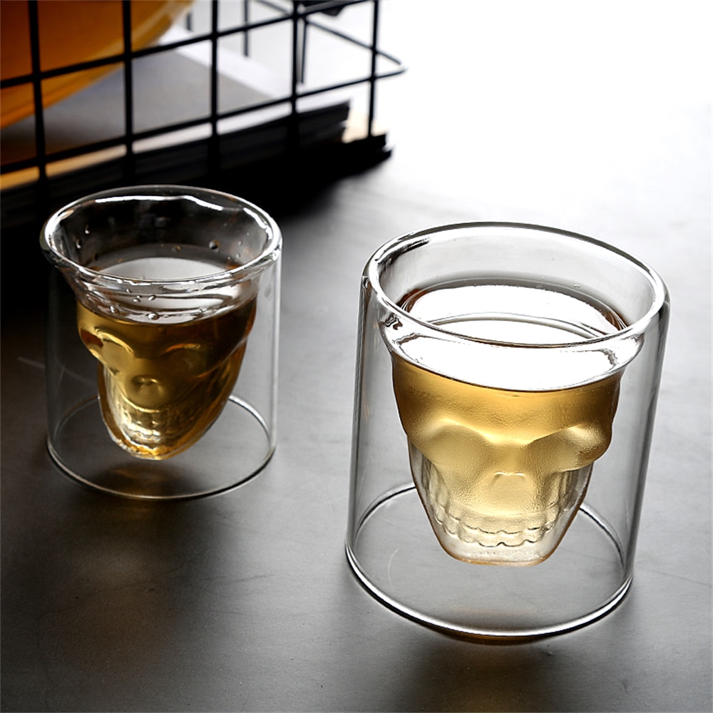 Skull Head Doomed Shot Glass Skull Head Doomed Shot Glass
