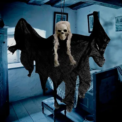Skull Head Halloween Hanging Decor Skull Head Halloween Hanging Decor