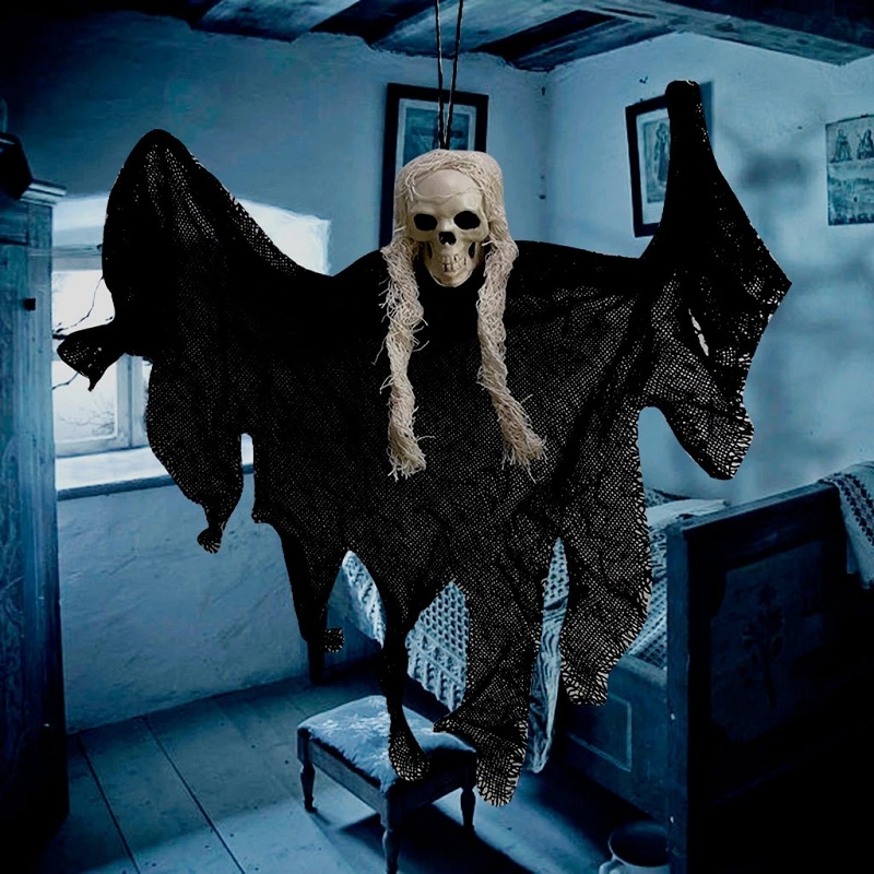 Skull Head Halloween Hanging Decor Skull Head Halloween Hanging Decor
