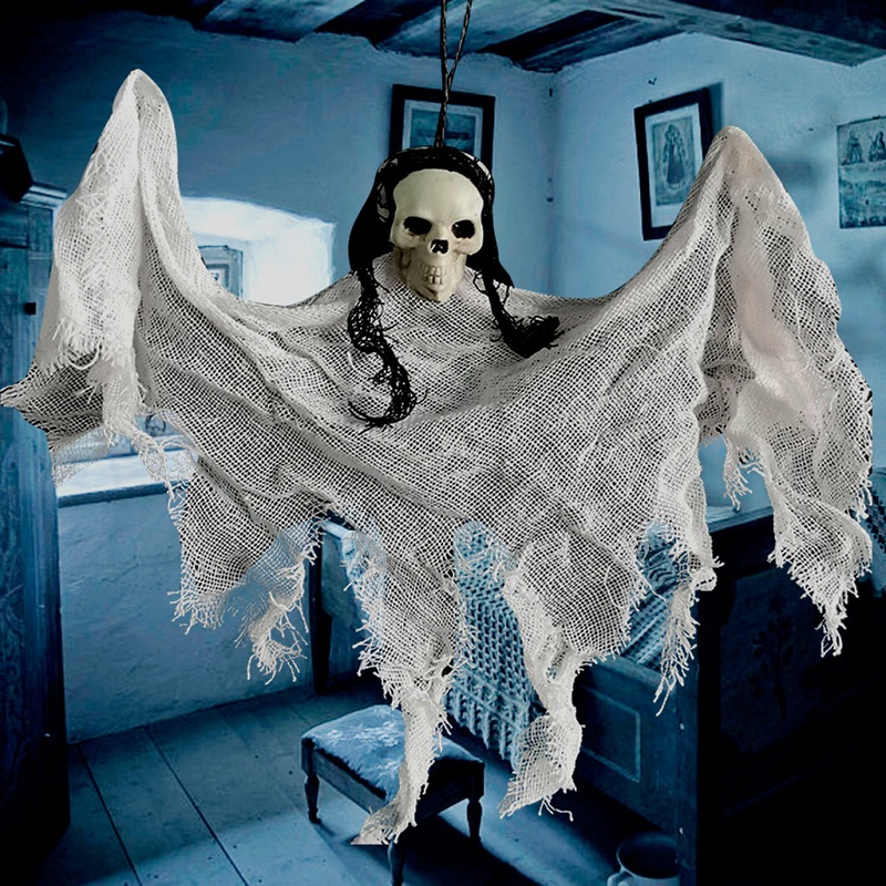 Skull Head Halloween Hanging Decor Skull Head Halloween Hanging Decor