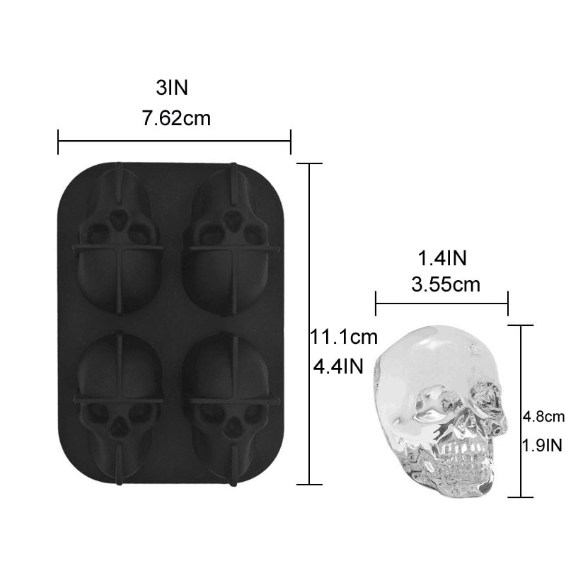 Skull Ice Cube Tray Skull Ice Cube Maker Skull Ice Cube Tray Skull Ice Cube Maker