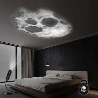 Skull Projection Lamp, USB Lighting Night Light Skull Projection Lamp, USB Lighting Night Light