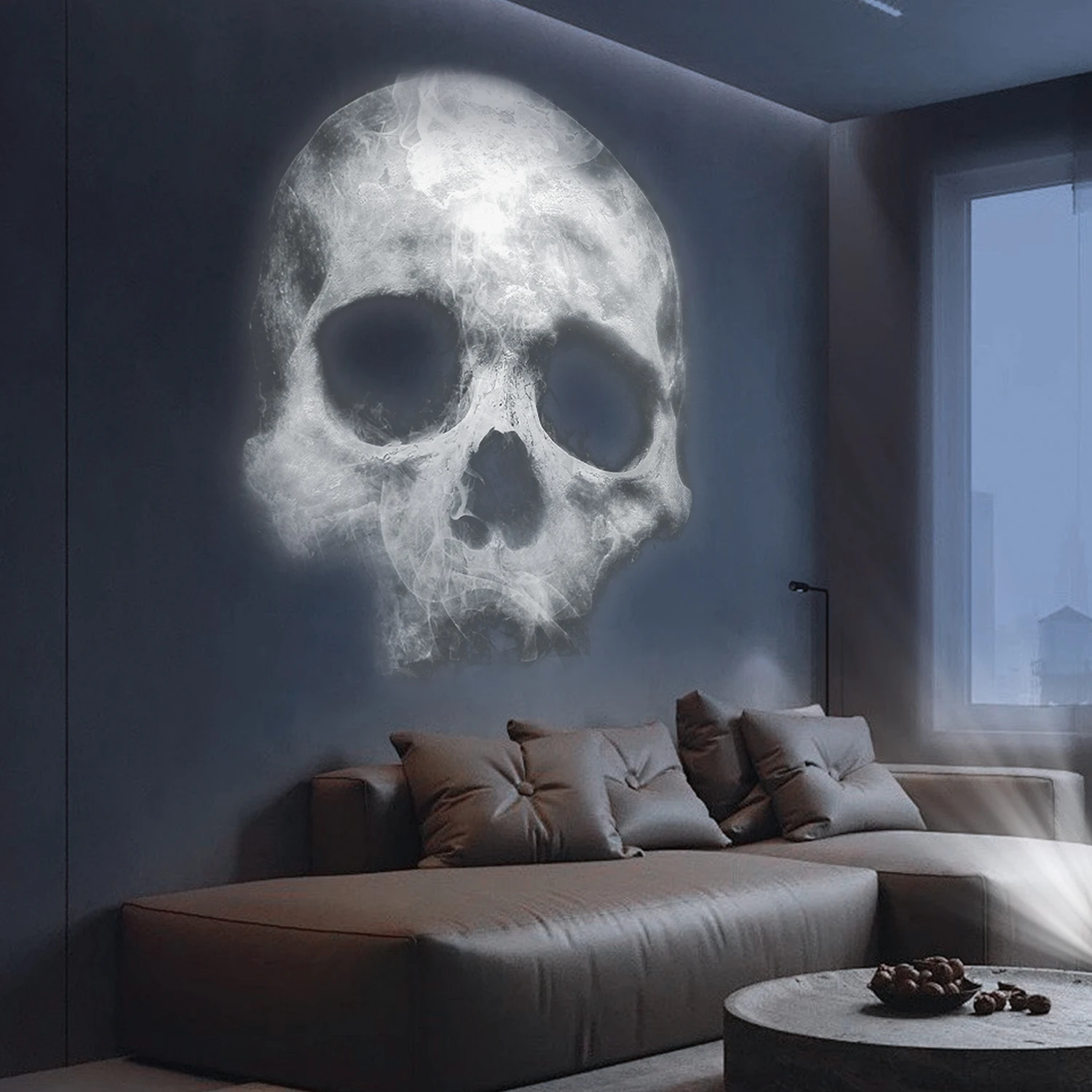 Skull Projection Lamp, USB Lighting Night Light Skull Projection Lamp, USB Lighting Night Light