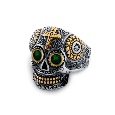 Skull Ring Dia De Los Muertos