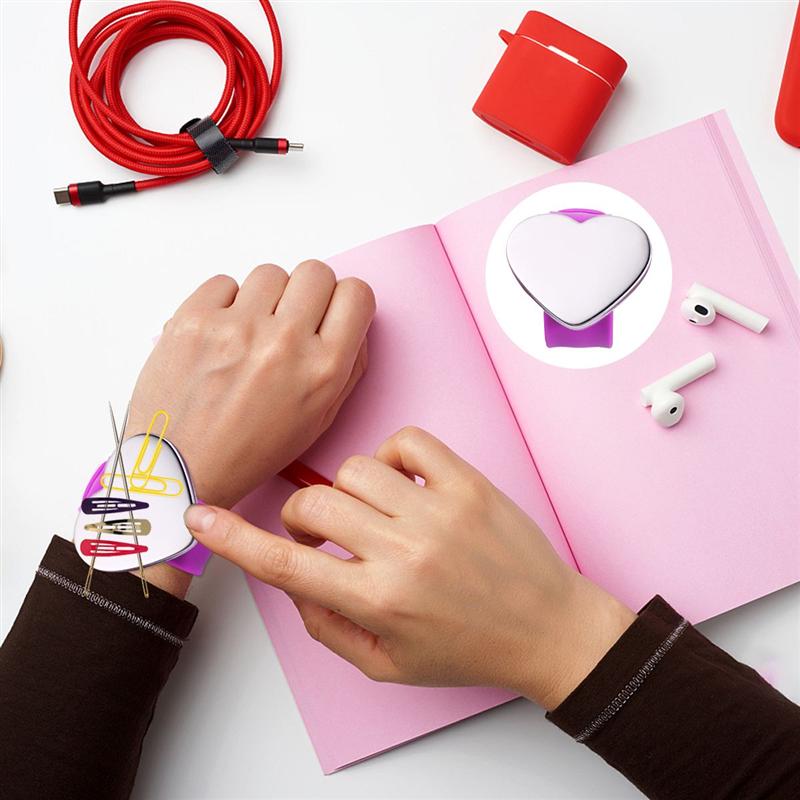 Slap On Magnetic Wrist Pin Cushion
