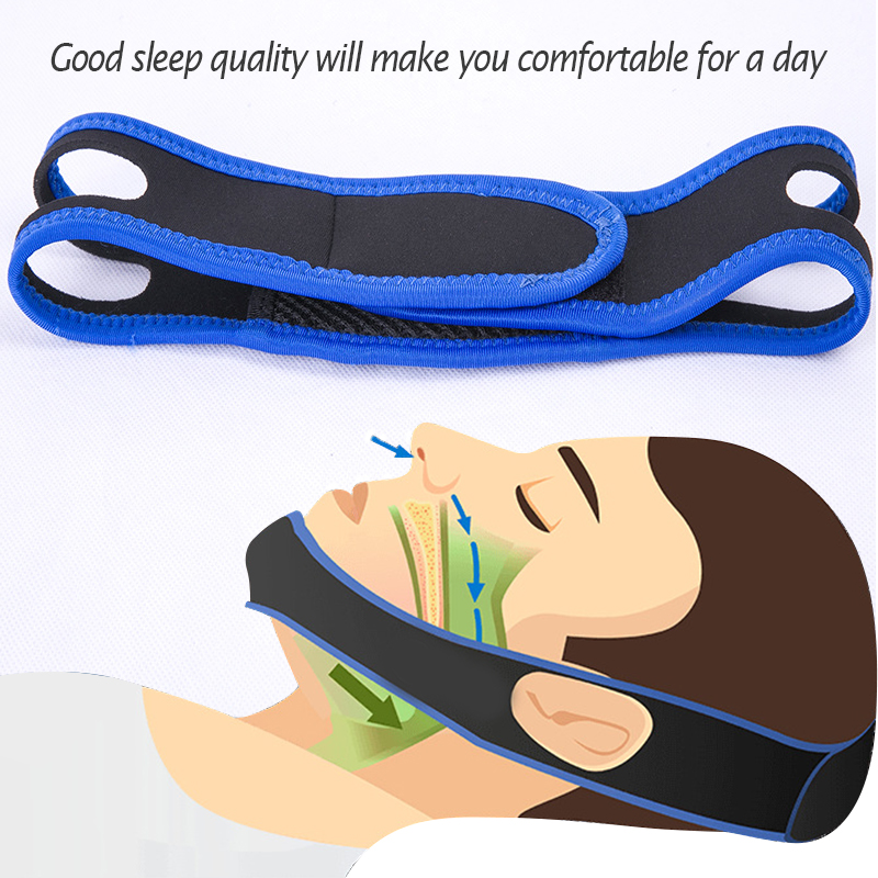Sleeping Chin Strap Anti-Snoring Aid Belt Sleeping Chin Strap Anti-Snoring Aid Belt