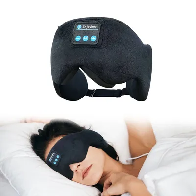 Sleeping Mask With Bluetooth 5.3 Headphones For Sleeping Sleep Shade For Women Men Fone De Ouvido Bluetooth Wireless Sleeping Mask With Bluetooth 5.3 Headphones For Sleeping Sleep Shade For Women Men Fone De Ouvido Bluetooth Wireless