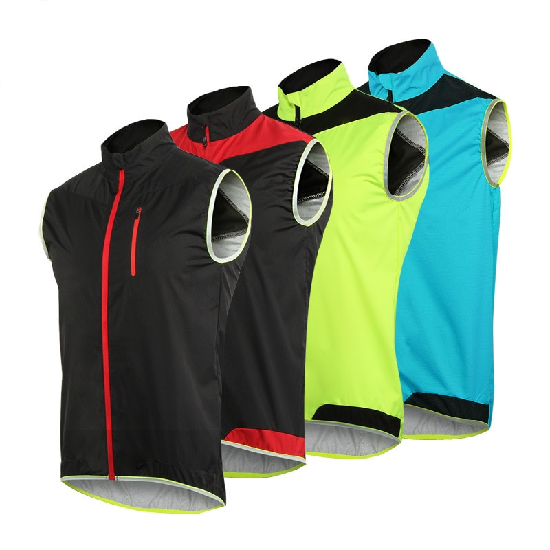 Sleeveless Reflective Running Vest Sleeveless Reflective Running Vest